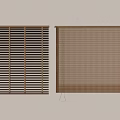 Wooden Blinds And Woven Roller Blind For Modern Home Window Treatments