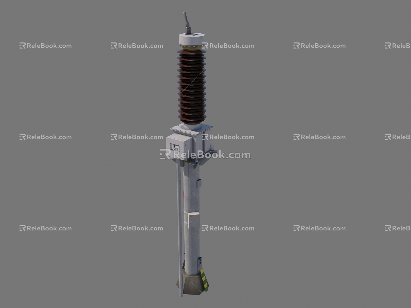 Voltage transformer High voltage transformer 3d model