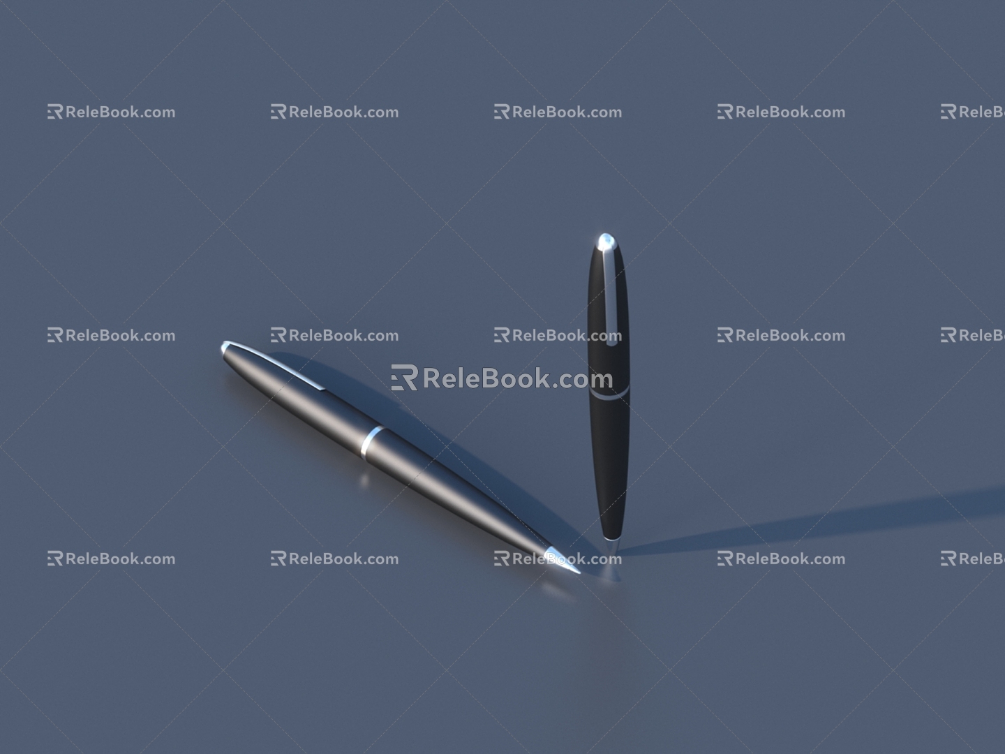 Ballpoint Pen 3D Model 3d model