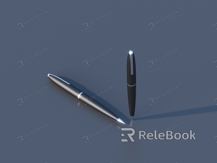 Ballpoint Pen 3D Model model