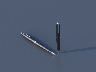 Ballpoint Pen 3D Model 3d model