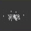 Game Movie Character Astronaut In Spacesuit Floating Amid Hanging Cylindrical Objects On Gray Background