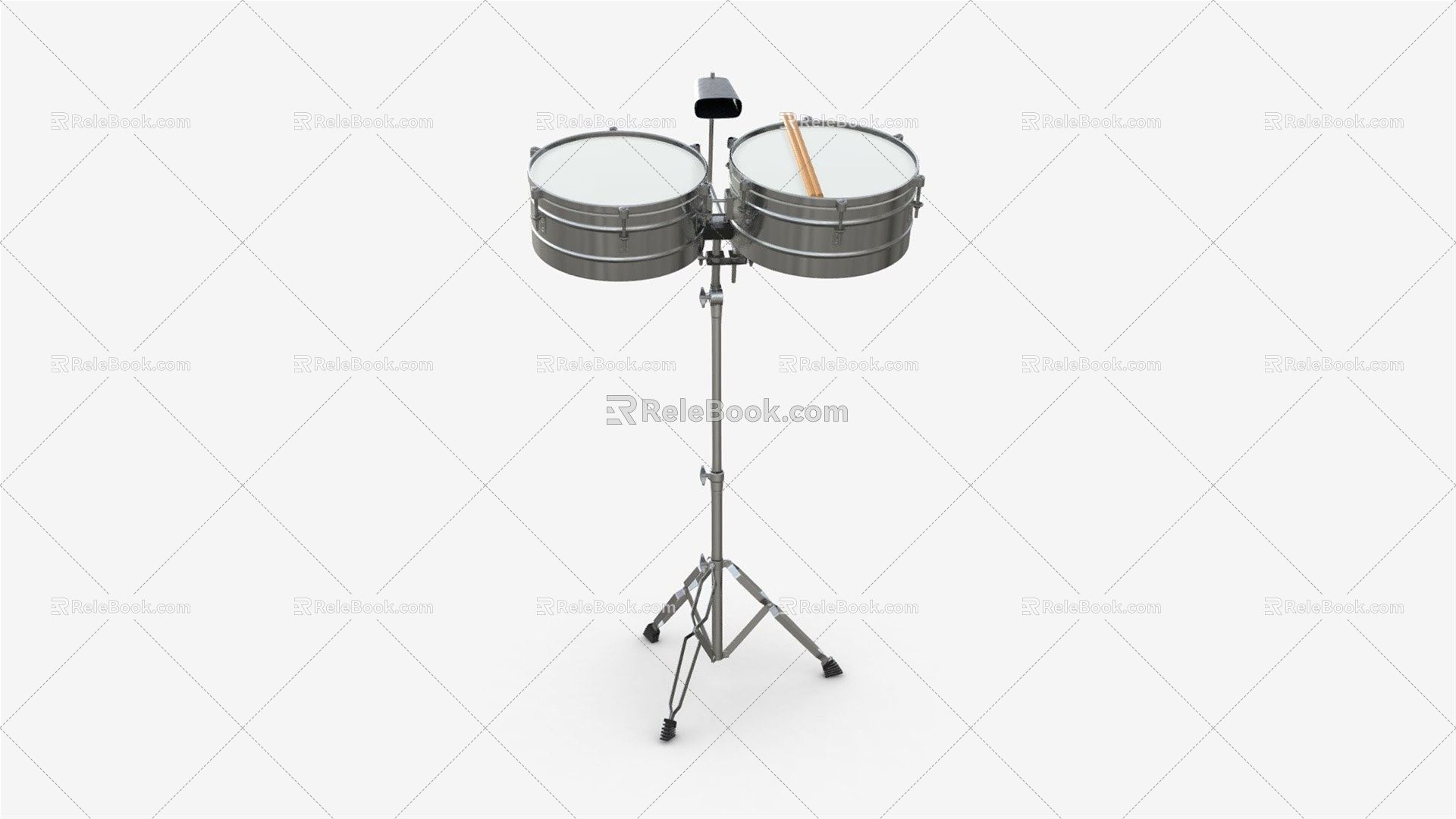 Modern drum set model