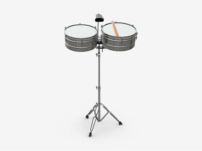 Modern drum set model