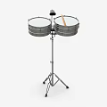 Modern drum set 3d model