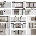 Various Modern Fence Designs With Different Patterns And Structures