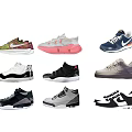 Stylish Sports Shoes Collection with Various Colors and Styles for Casual Wear