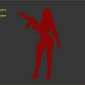 Tactical Female Warrior In Hijab Holding Rifle With Thigh Straps And Boots