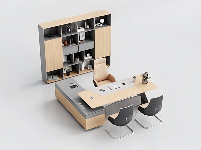 Office desk and chair desk manager desk and chair boss desk and chair president desk and chair office sofa coffee table combination filing cabinet model