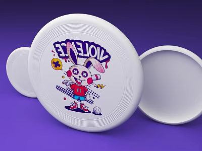 Modern Frisbee 3d model Modern Frisbee 3d model