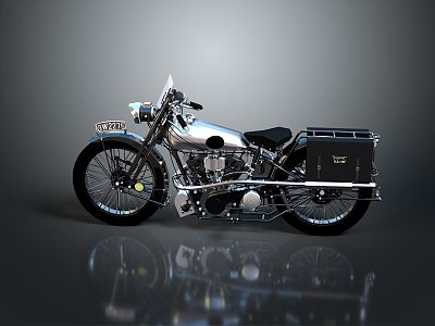 Motorcycle Two-wheeled Motorcycle Cross-country Motorcycle Road Race Motorcycle Motor Vehicle Transport 3d model