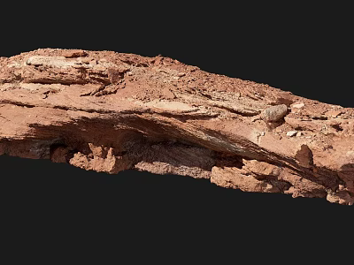 Modern Stonized Stone Block 3d model