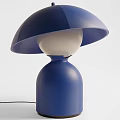 Modern Yellow Mushroom Shaped Table Lamps With Illuminated Light For Home Decor