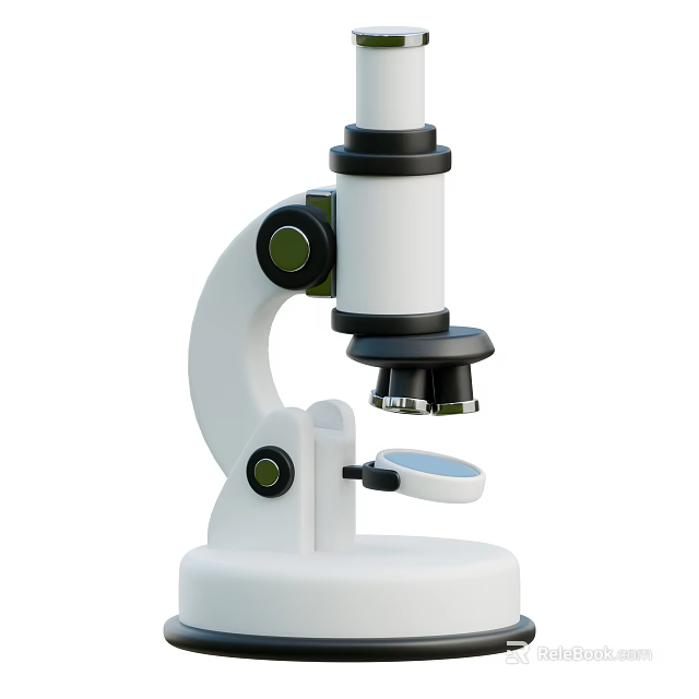 Laboratory Microscope as Essential Medical Device for Clinical Research and Analysis 3d model 