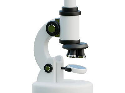 Laboratory Microscope as Essential Medical Device for Clinical Research and Analysis 3d model