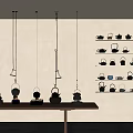 New Chinese Teapot Hanging Teapot Tea Set Teapot Ornaments 3d model