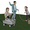 Multiplayer Game 3d model