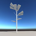 Outdoor Tree Shaped LED Lights With Multiple Lamp Heads Modern Design For Street Park Illumination