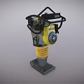 Professional Vibratory Rammer Construction Equipment With Spring Base And Handle