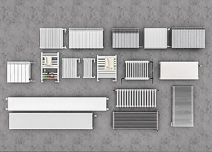 Modern Radiator 3d model