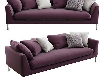 Double sofa model