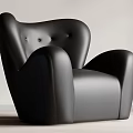 Single sofa 3d model