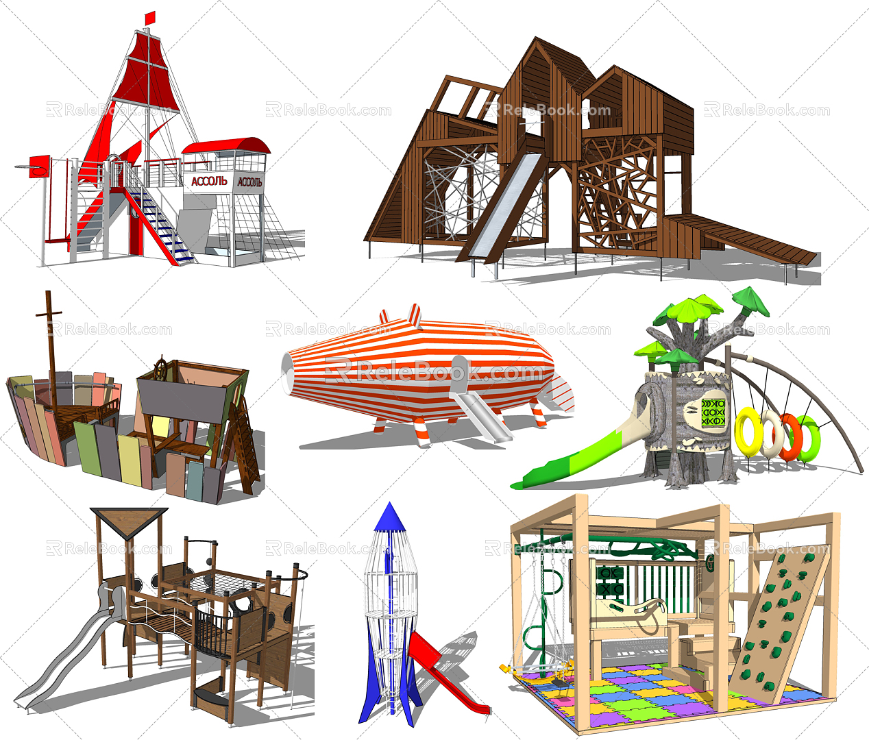 Modern Amusement Equipment Amusement Equipment model