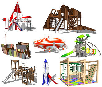 Modern Amusement Equipment Amusement Equipment 3d model