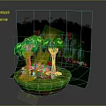 Game Environment Game Scene Fairy Tale Scene Fairy Tale Magic Scene Magic Item Fantasy Scene 3d model