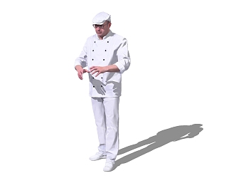 modern man 3d model