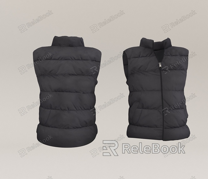 Vest Down Jacket model