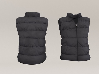 Vest Down Jacket model