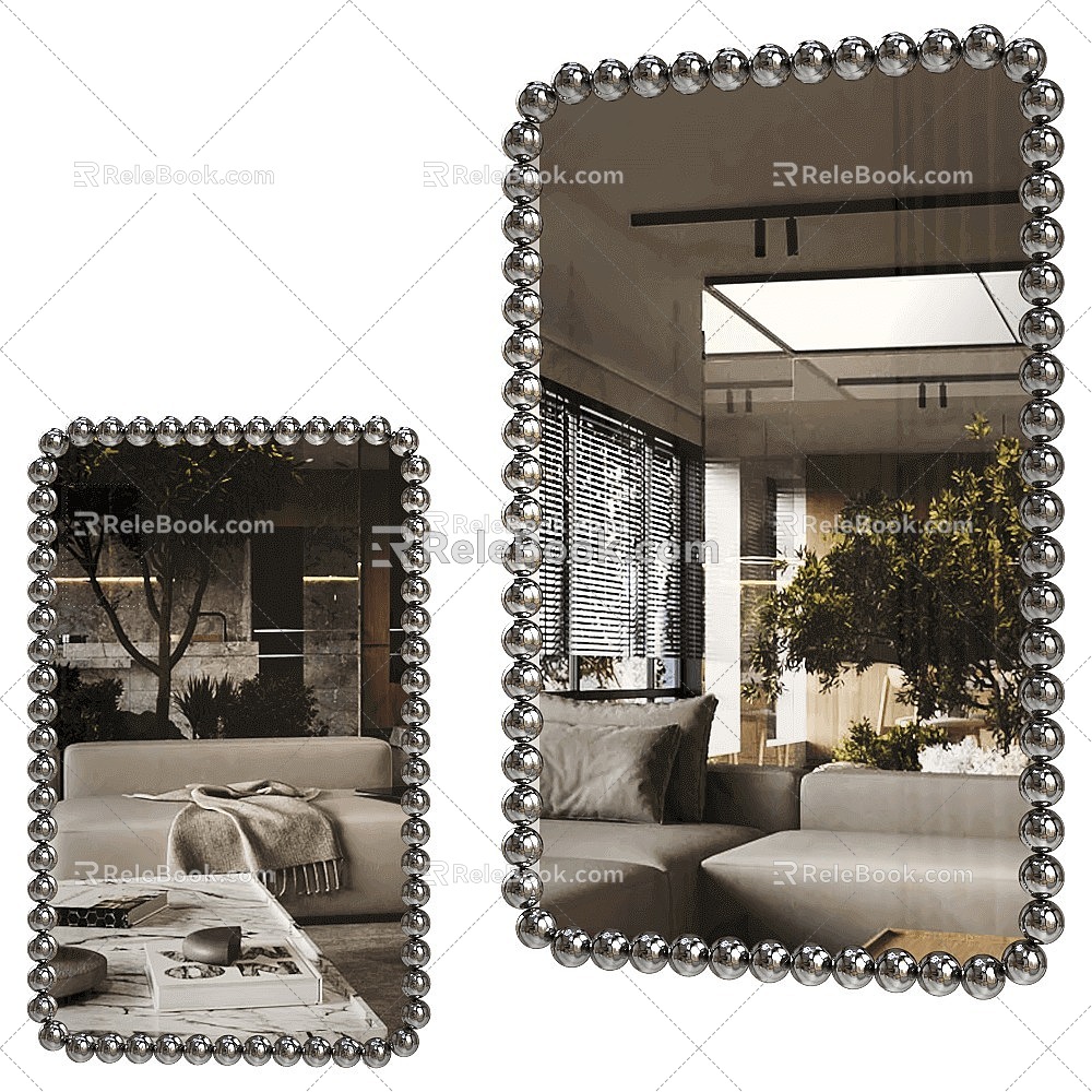 GHIDINI1961 decorative mirror 3d model