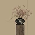 Quiet Wind Flower Ornaments 3d model