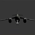 Military Fighter Aircraft With Silver Body Twin Engines Sharp Nose And Red Star Tail Fin