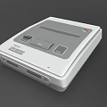 Modern Game Machine Super Nintendo Classic 3d model