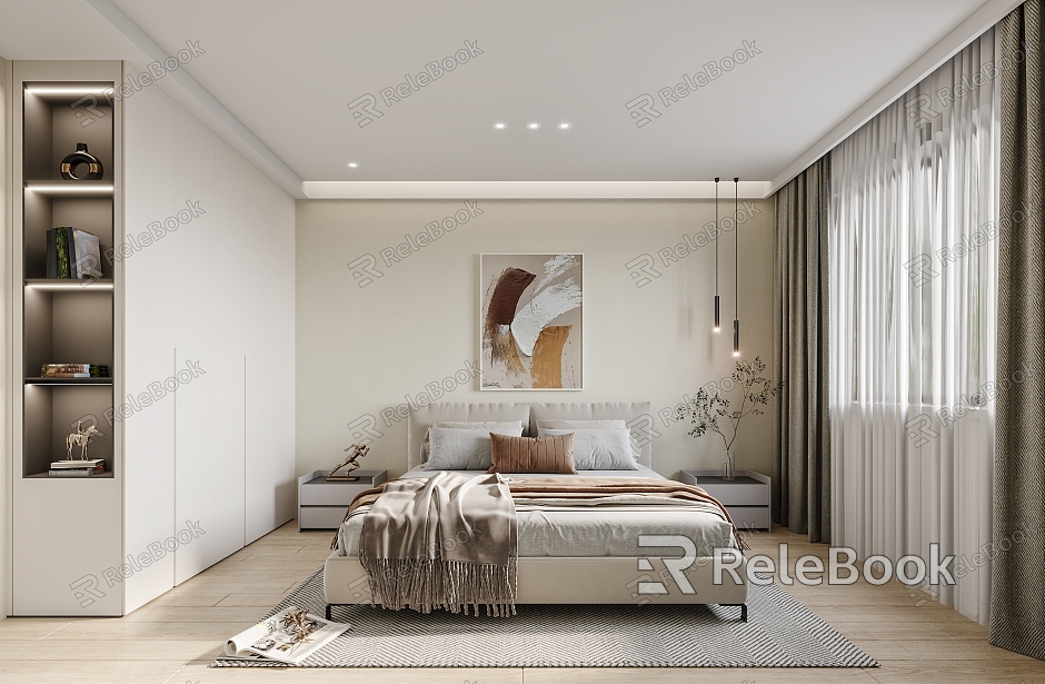 Modern Bedroom model