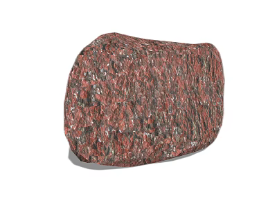 Modern stone rockery stone landscape stone 3d model