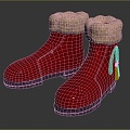 Modern Boots Women Boots Martin Boots Snow Boots 3d model