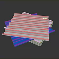 Corrugated Plastic Sheets In White Blue And Gray For Building Use