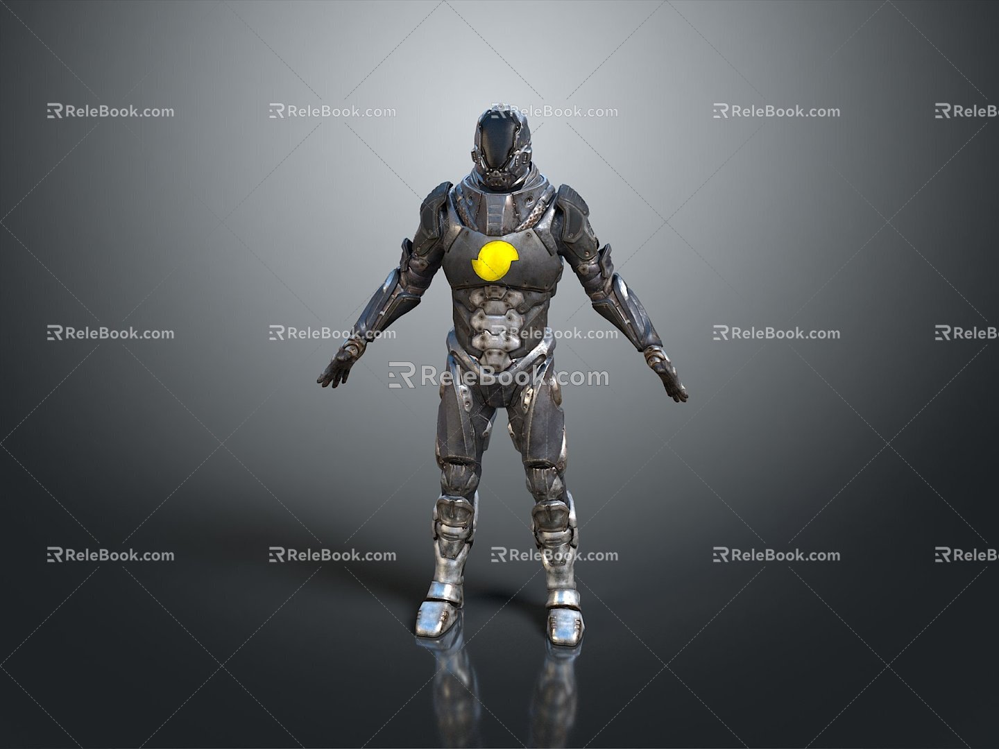 Sci-Fi Armor Alien Armor Sci-Fi Armor High-Tech Armor Futuristic Armor Alien Warrior Armor 3d model