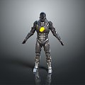 Sci-Fi Armor Alien Armor Sci-Fi Armor High-Tech Armor Futuristic Armor Alien Warrior Armor 3d model