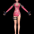 Jin Characters 3d model