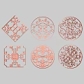 new chinese style carved 3d model