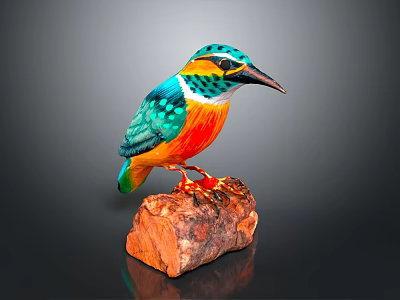 bird animal game animal cartoon animal pbr animal realistic animal 3d model