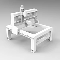 Industrial equipment three-axis mobile platform automation non-standard equipment sliding table 3d model