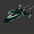 Modern fighter sci-fighter next-generation fighter sci-fighter 3d model