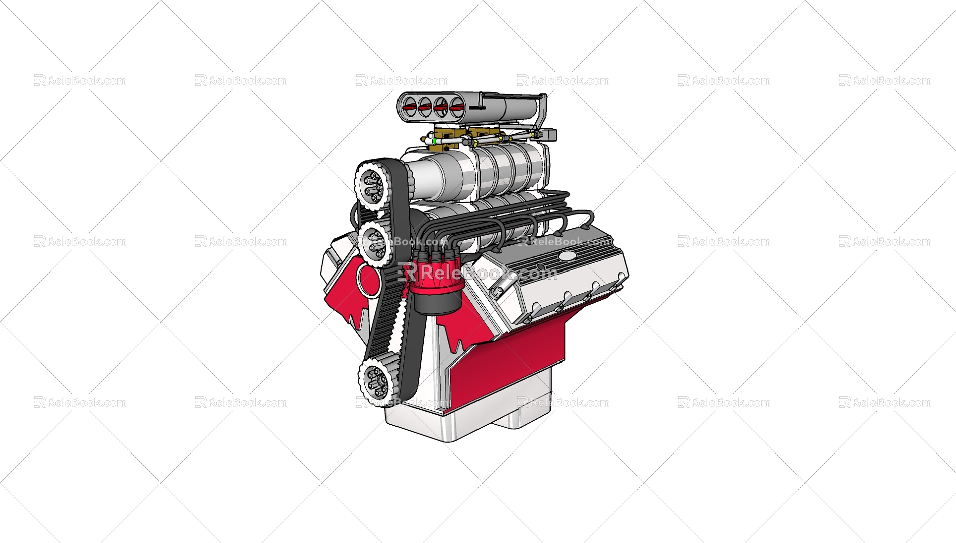 Engine 3d model