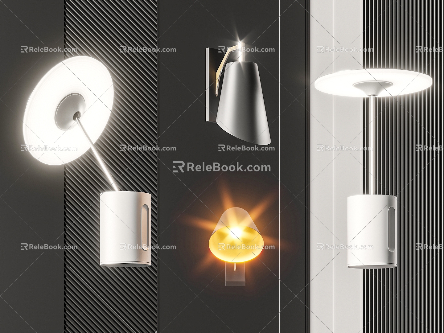 Table lamp 3d model