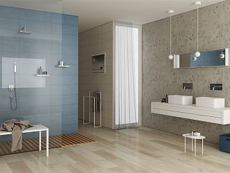 modern bathroom 3d model